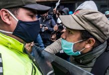 El gobierno dispara contra su pueblo, ni cree en derechos, ni cree en humanos