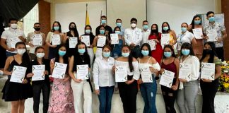 Fura Gems entregó becas a 22 jóvenes del occidente de Boyacá