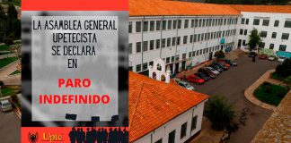 En UPTC Asamblea General se declara en paro indefinido