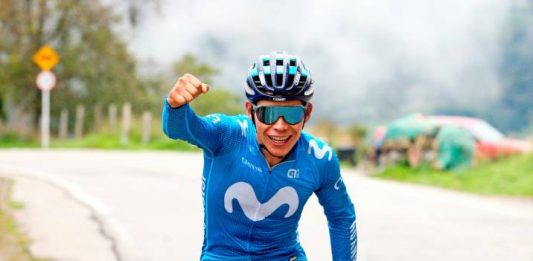 ‘Superman’ López fue tercero en Lagos de Covadonga y vuelve a ocupar puesto de podio en la general de la Vuelta a España