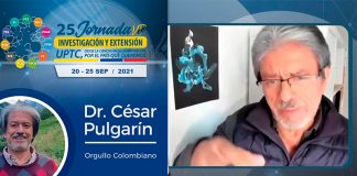 Orgullo colombiano en la ciencia radicado en Suiza, abrió 25 años de la Jornada UPTC