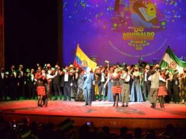 En el Teatro Colón de Bogotá comenzó ayer el Aguinaldo Boyacense 2021