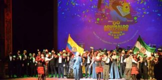 En el Teatro Colón de Bogotá comenzó ayer el Aguinaldo Boyacense 2021