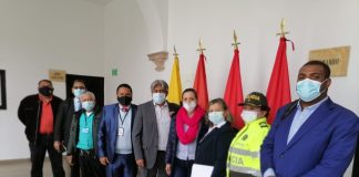 Recibidos por la Secretaría de Gobierno los integrantes del Tribunal Seccional de Garantías y Vigilancia Electoral