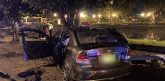 Impresionante accidente en la madrugada, dos jóvenes muertos y cuatro heridos