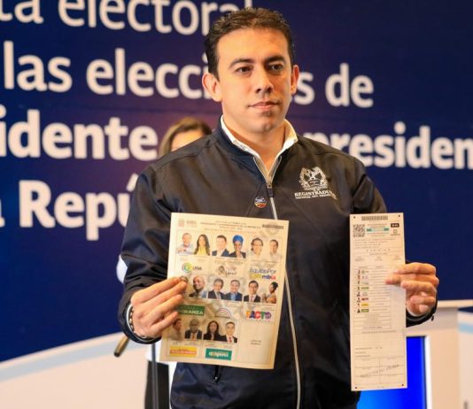 Registrador nacional anuncia cambios en el formulario E-14 y en la conformación de jurados de votación para elecciones del 29 de mayo