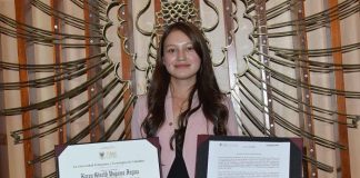 Estudiante Magister en Química de la UPTC recibió grado de honor por sus valiosos aportes