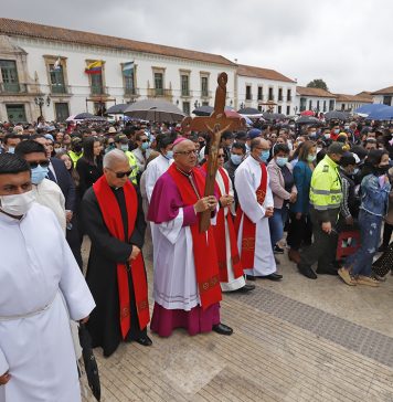 Viacrucis en Tunja, en imágenes