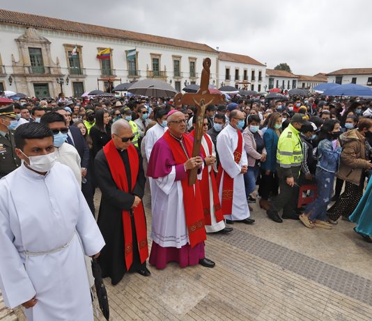 Viacrucis en Tunja, en imágenes