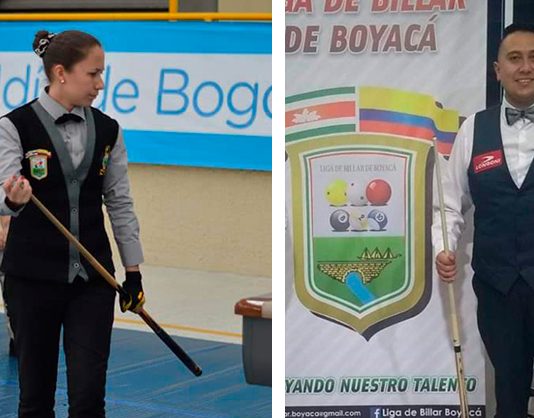 Diego y Leidy López, se ‘metieron’ en la élite del billar colombiano