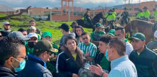Tensión en Tunja por barristas de Nacional