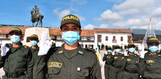 Las mujeres sí “le meten la ficha” para ser policías en Tunja