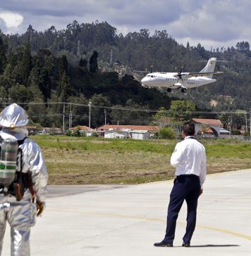 Apertura del aeropuerto de Boyacá en Paipa, en imágenes