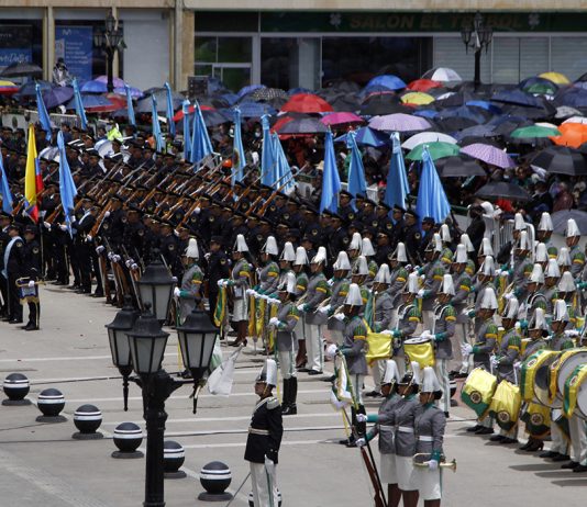 Fuerza Militar presente en homenaje a Virgen del Milagro