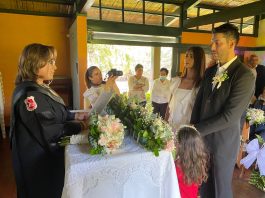 Matrimonio de los hijos de reconocidos políticos de Boyacá