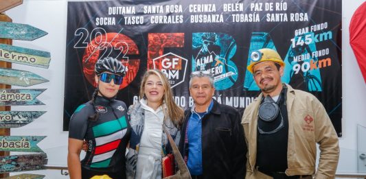 La Casa de Boyacá fue escenario para el lanzamiento del Gran Fondo Boyacá Mundial 2022