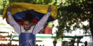 Andrea ‘la churca’ Ramírez es campeona bolivariana