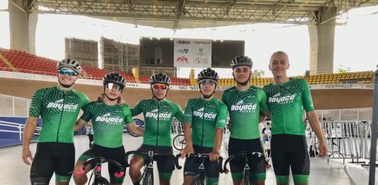 Seis corredores del Team Indeportes Boyacá Avanza en Nacional de Pista
