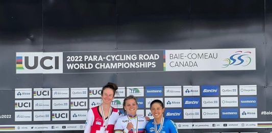 Carolina Munévar, bronce en la C.R.I. del Mundial de Paracycling