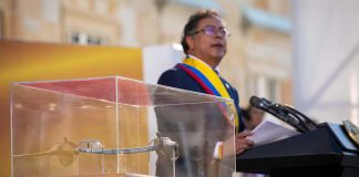 El emotivo momento en el que a Petro se le quebró la voz hablando de la espada de Bolívar