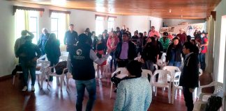 Mineros de Tasco se capacitan en normativas y riesgos