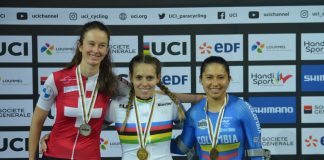 Carolina Munévar cerró con segundo bronce en Mundial de Pista de Paracycling