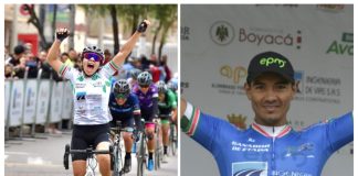 Hernando Bohórquez y Carol Henao vencieron en segunda etapa de la Vuelta a Boyacá