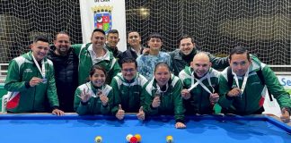 5 bronces y mejor promedio individual para Boyacá en Billar