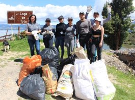 Cerca de 2 toneladas de residuos se recogieron en el Lago de Tota