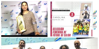 ¡Histórico! Carolina Munévar y boyacenses mundialistas en Futsalón, mejores deportistas del año