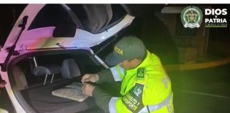 En la madrugada transportaba marihuana en una camioneta, ‘y lo pescaron’