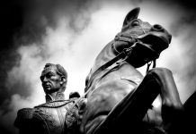 El tradicional parque Simón Bolívar de Duitama