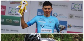 Dos boyacenses figuras en el Alto del Vino tras etapa reina de la Vuelta de la Juventud