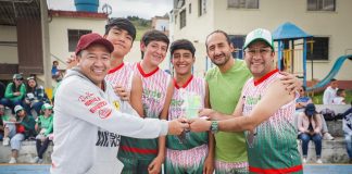 El apoyo al deporte sigue siendo la bandera de Ricardo Sáchica