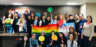 Salud Departamental participó en la Semana de la Visibilidad Lésbica