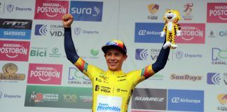 ‘Supermán’ López primer líder de la Vuelta a Colombia