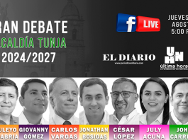 Hoy es el gran ‘cara a cara‘ de los nueve candidatos a la Alcaldía de Tunja