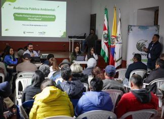 Corpoboyacá y ANLA realizaron la Audiencia Pública Ambiental de Playa Blanca