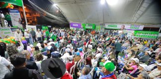 Carlos Amaya terminará de pavimentar la vía Tibaná – Garagoa