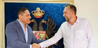 Fúneme y Krasnov, la primera foto del empalme