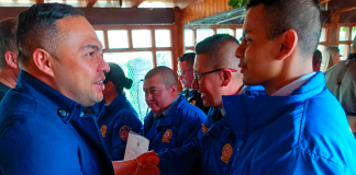 En Tunja celebraron el ‘Día Nacional del Vigilante’