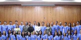 Estudiantes de Medicina de la UPTC recibieron imposición de símbolos