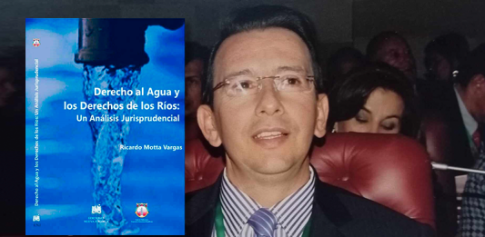 Boyacense presenta el libro sobre el derecho de los ríos en Colombia