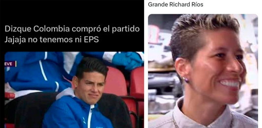 Ola de memes tras partido de Colombia vs. Uruguay
