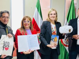 Tunja firmó convenio con municipio de Argentina para fortalecer procesos educativos