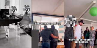 Funcionarios estaban de rumba en el edificio administrativo de Duitama y el Alcalde los sorprendió