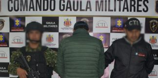 Gaula Militar captura a hombre por el presunto delito de feminicidio agravado en Boyacá