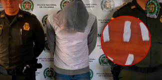 Una menor expendía drogas en el centro de Tunja