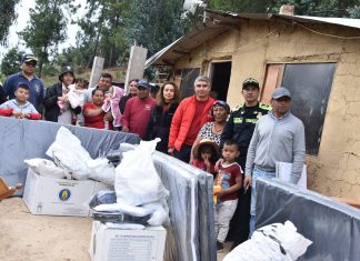 Llegan primeras ayudas humanitarias a familias damnificadas en Samacá