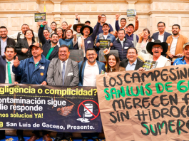 San Luis de Gaceno y Santa María exponen en el Congreso sus preocupaciones socioambientales